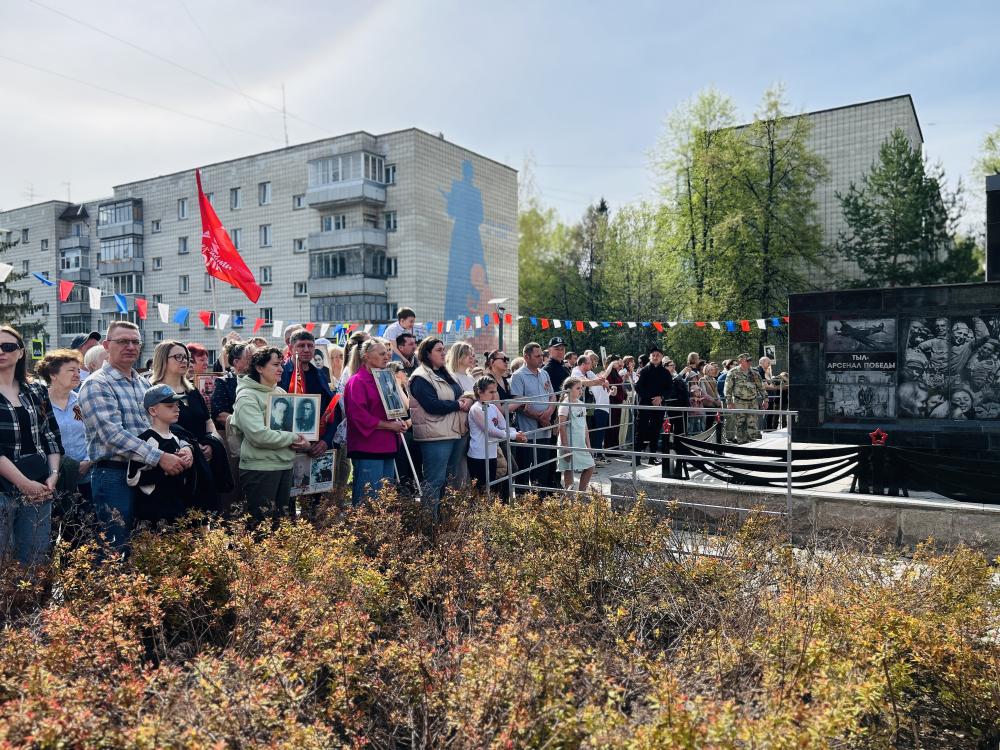 Памятный май: представители СФНЦА РАН почтили память павших на митинге 9 мая